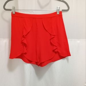 H&M Red skort/shorts. Size 4. EUC.